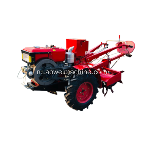 Мини-дизельный двухколесный многоцелевой сельскохозяйственный малый ручной трактор для продажи
